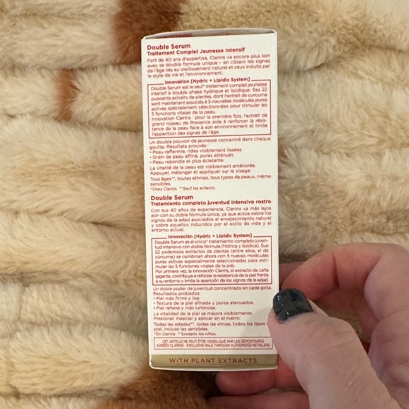 Clarins Double Serum Complete Age-Defying Concentrate - new in box - Picture 4 of 5